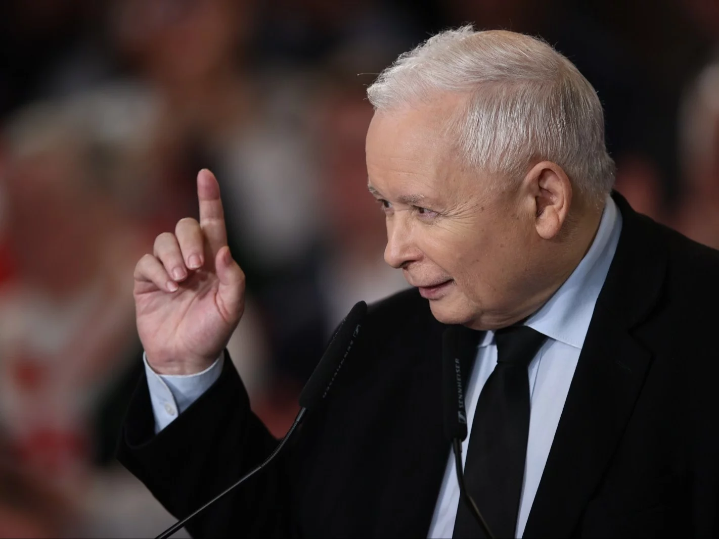 Prezes PiS Jarosław Kaczyński