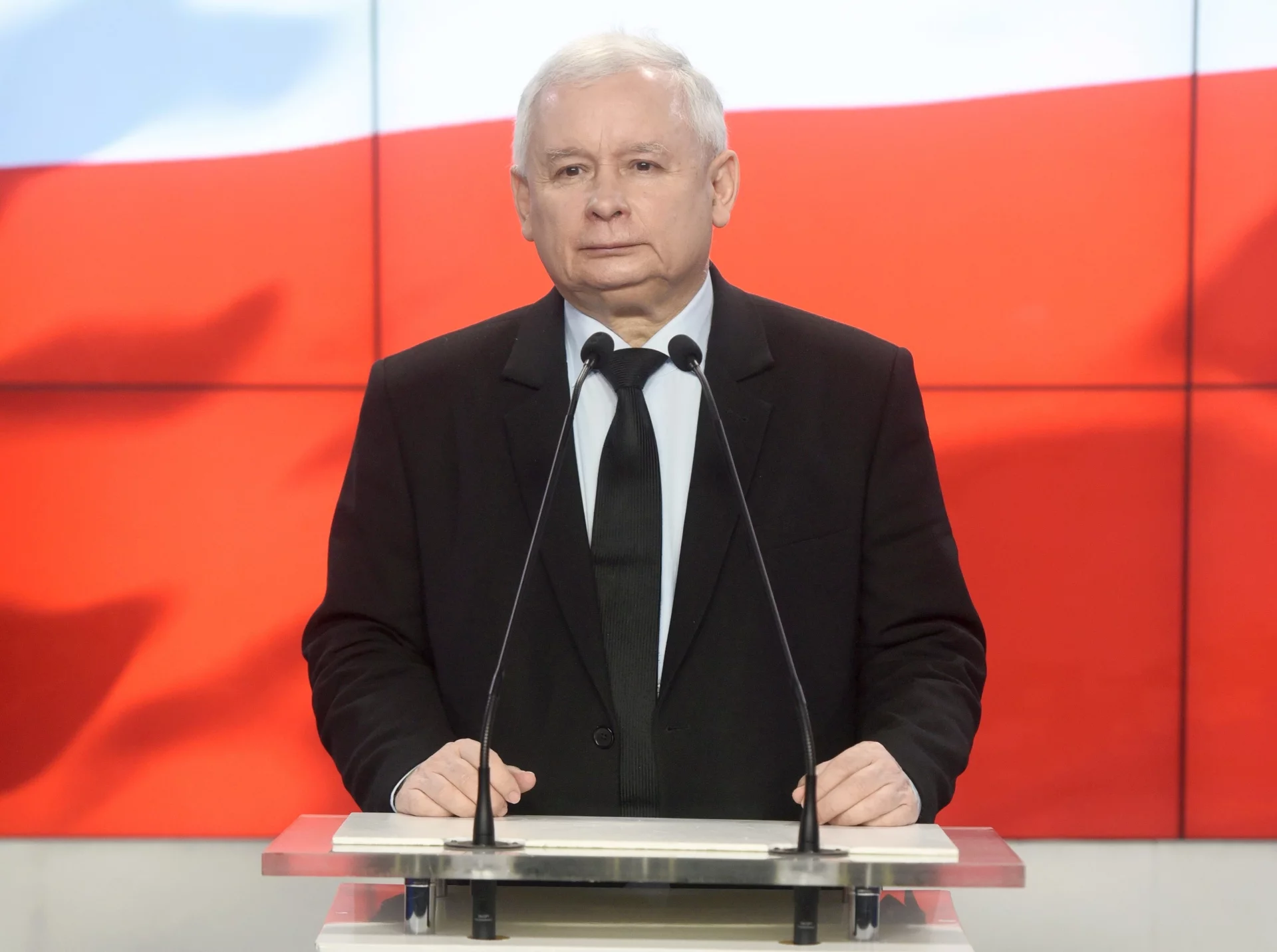 Prezes PiS Jarosław Kaczyński