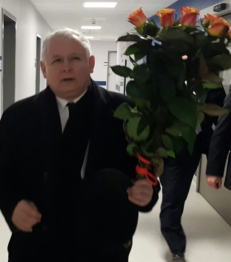 Jarosław Kaczyński z wizytą u premier Szydło w WIM