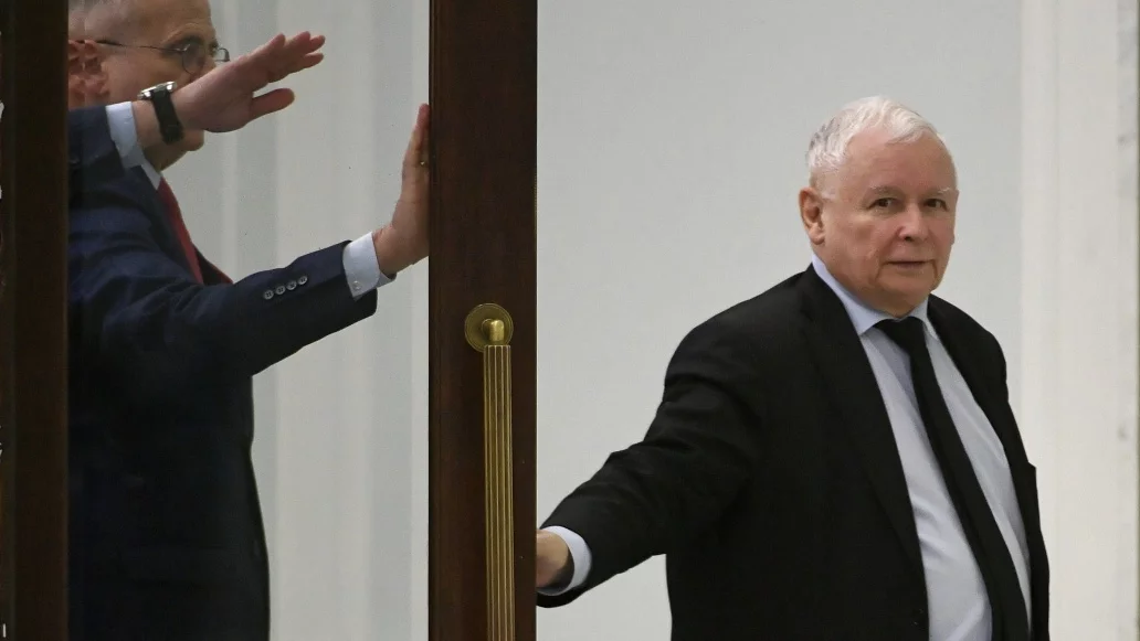 Jarosław Kaczyński w Sejmie