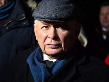 Jarosław Kaczyński przed aresztem na Grochowie