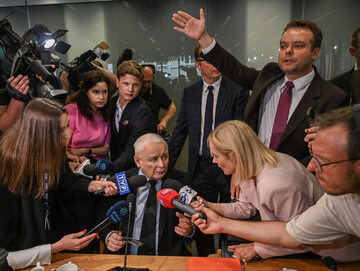 Jarosław Kaczyński przed sejmową komisją