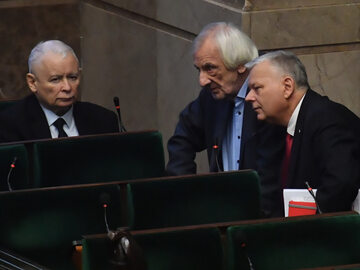 Jarosław Kaczyński, Ryszard Terlecki, Marek Suski