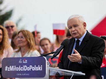 Jarosław Kaczyński w Chełmie