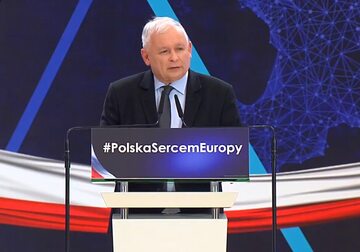 Jarosław Kaczyński w Katowicach