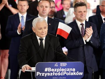 Jarosław Kaczyński w Kielcach