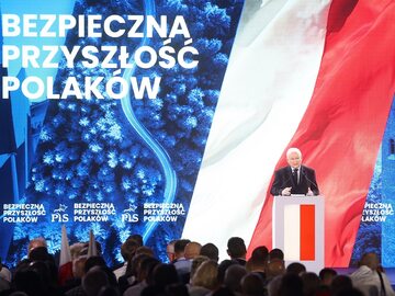 Jarosław Kaczyński w Końskich