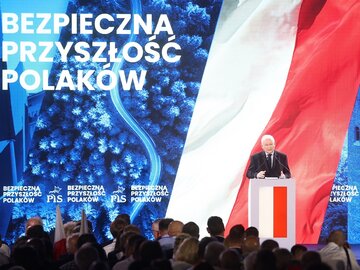 Jarosław Kaczyński w Końskich