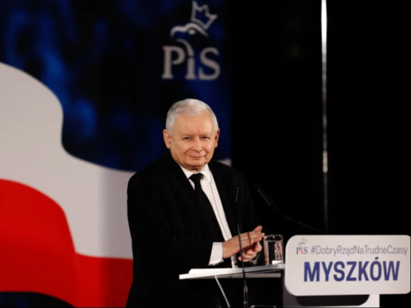 Prezes PiS Jarosław Kaczyński