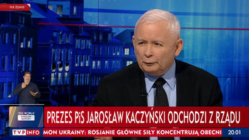 Jarosław Kaczyński w programie „Gość Wiadomości”