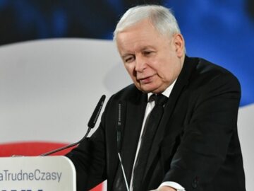 Jarosław Kaczyński w Puławach