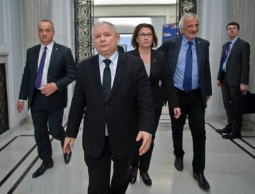 Jarosław Kaczyński w Sejmie