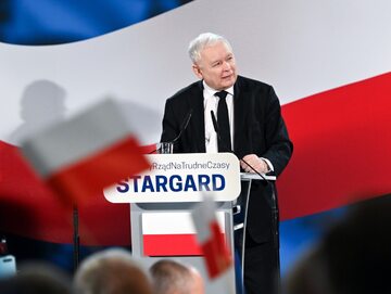 Jarosław Kaczyński w Stargardzie