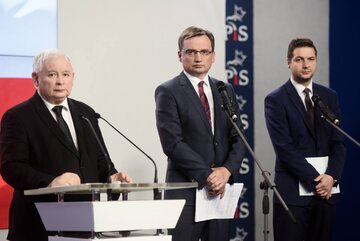 Jarosław Kaczyński, Zbigniew Ziobro i Patryk Jaki