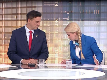 Jarosław Sachajko i Marta Wcisło w TVP