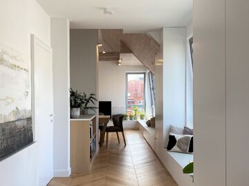 Jasne mieszkanie w Kołobrzegu zaprojektowane przez Studio Projektive