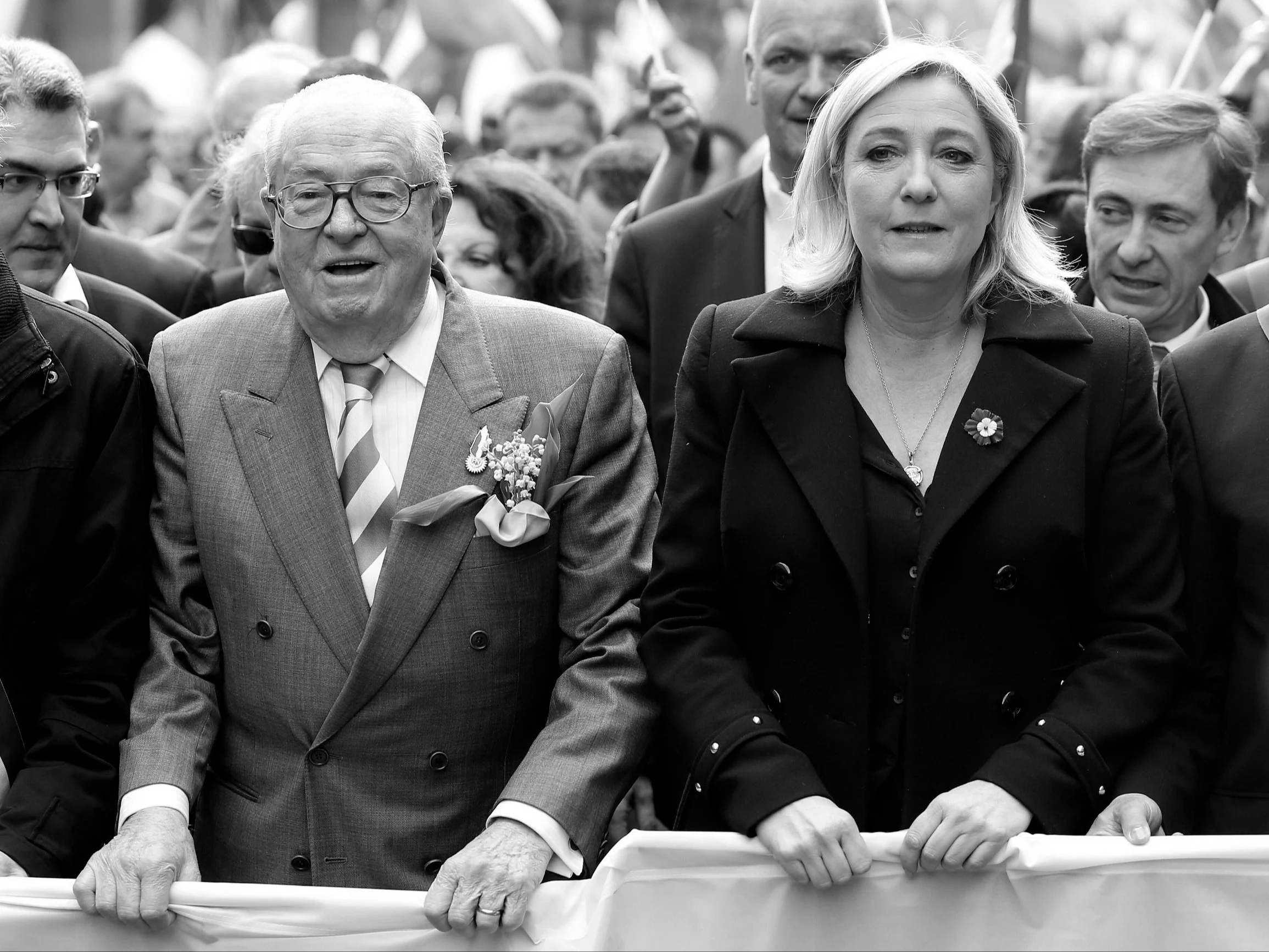 Jean-Marie i Marine Le Pen