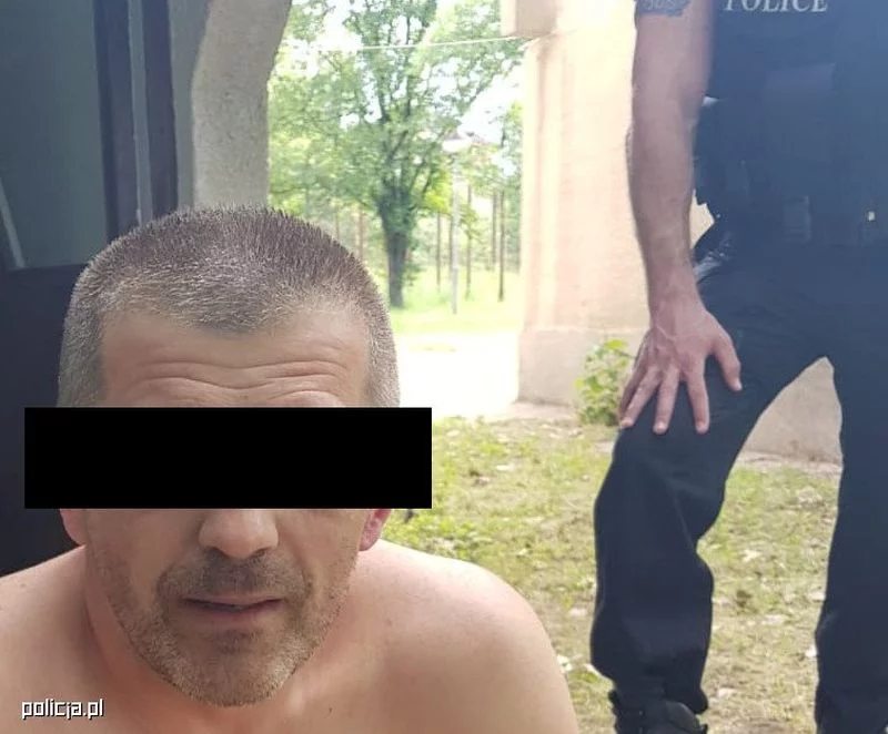 Michał K. zatrzymany przez policję