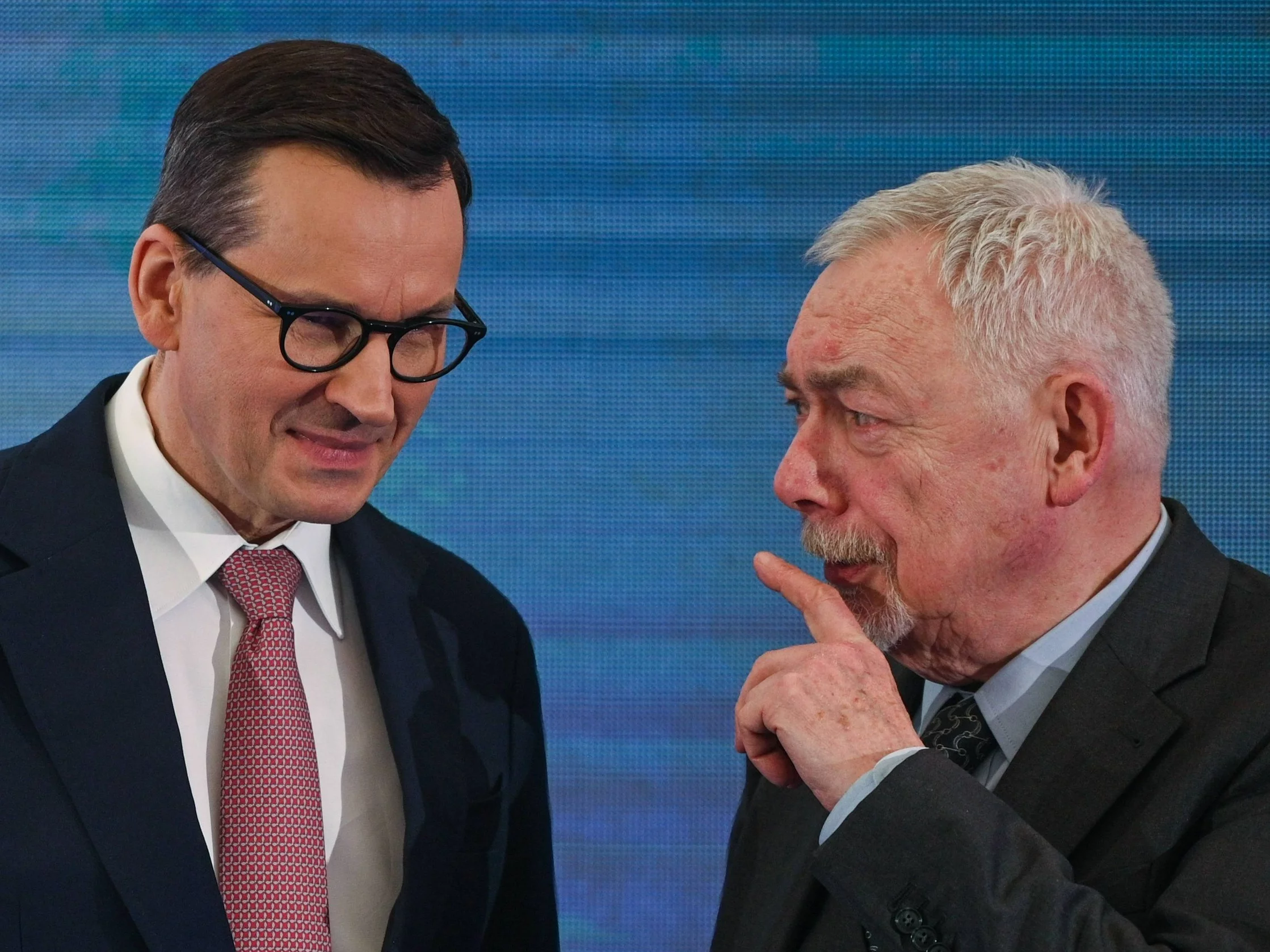 Jacek Majchrowski i Mateusz Morawiecki