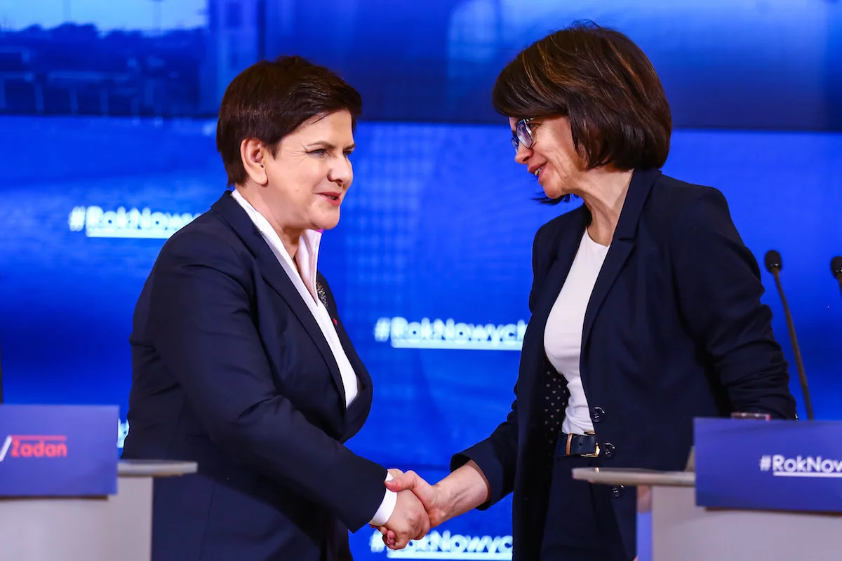 Beata Szydło, Anna Streżyńska