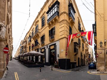 Jedna z uliczek Valletty