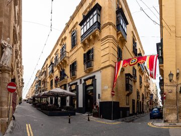Jedna z uliczek Valletty