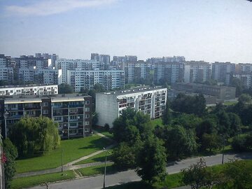 Jedno z osiedli w Sosnowcu