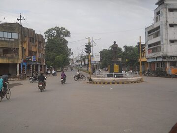Jedno ze skrzyżowań w Rajgarh