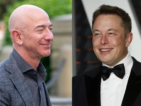 Jeff Bezos i Elon Musk