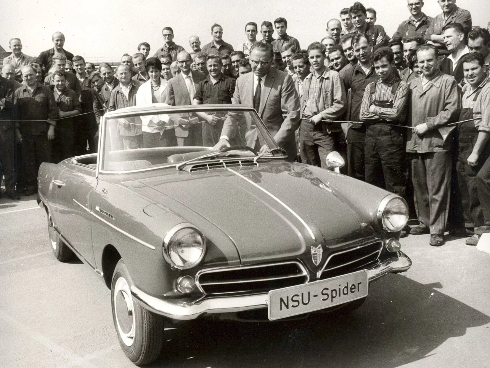 NSU Spider z silnikiem Wankla