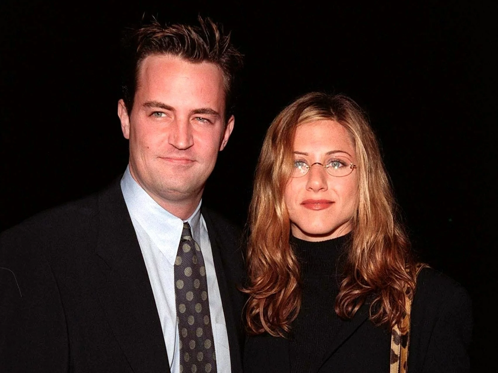 Matthew Perry i Jennifer Aniston w 1998 roku