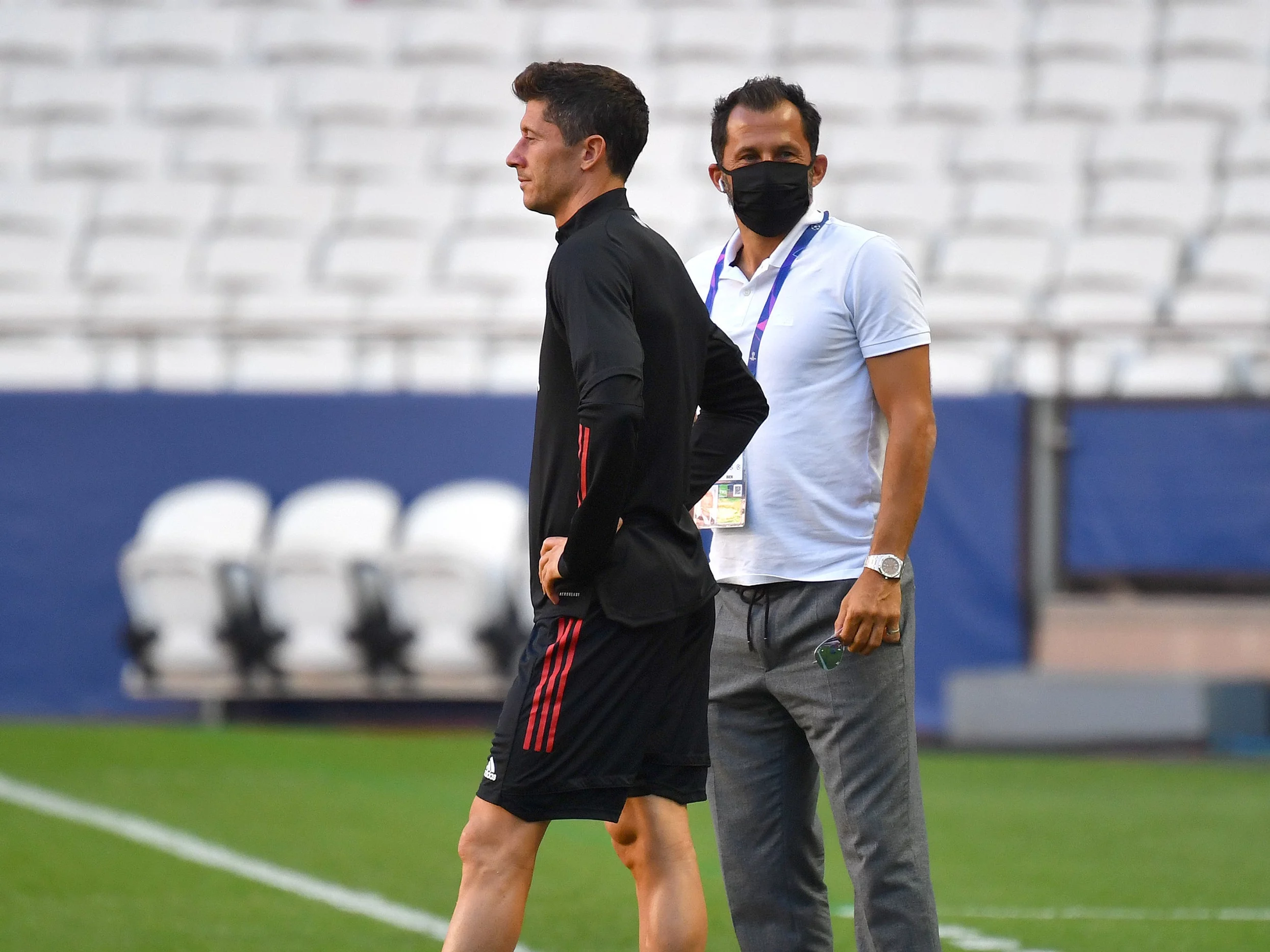 Robert Lewandowski i Hasan Salihamidzic