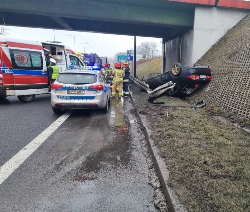 Wypadek na Śląsku