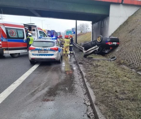 Wypadek na Śląsku