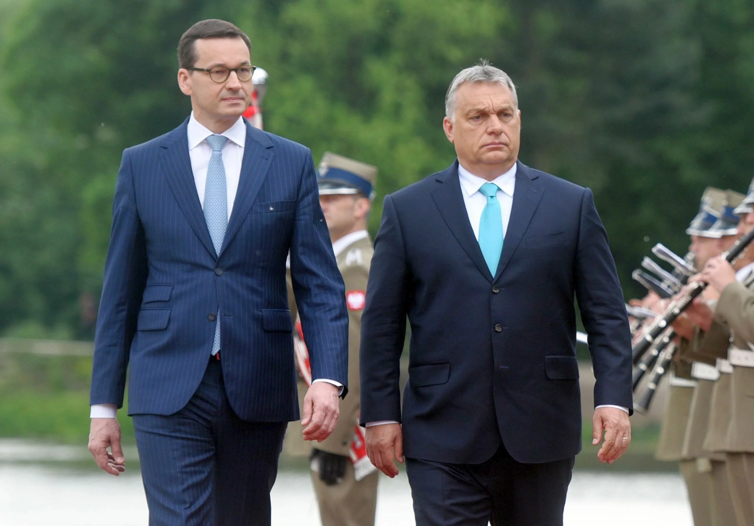 Mateusz Morawiecki i Viktor Orban