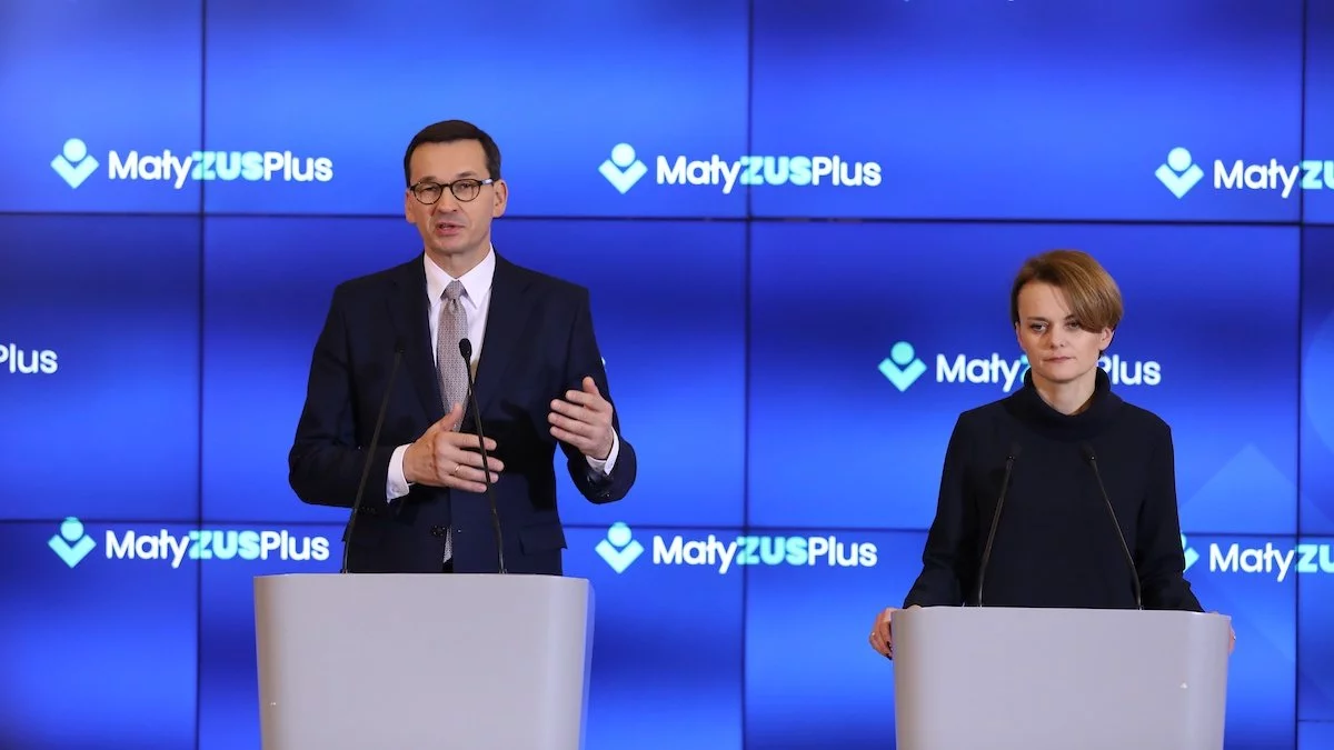 Mateusz Morawiecki i Jadwiga Emilewicz