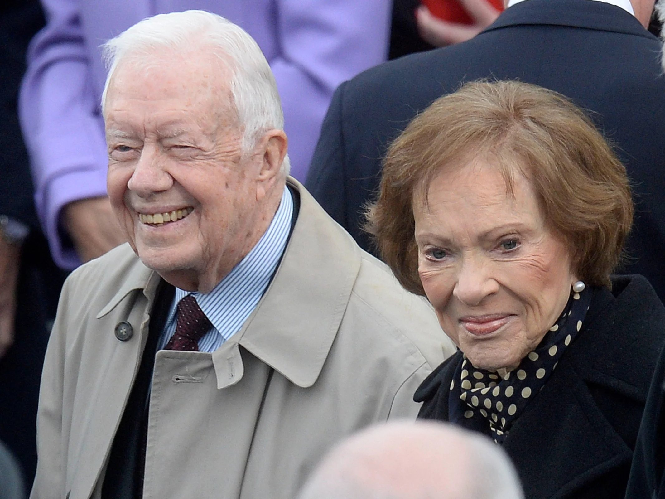 Jimmy Carter z żoną Rosalynn (zmarła w 2023 roku – red.)