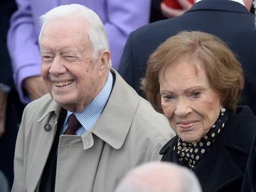 Jimmy Carter z żoną Rosalynn (zmarła w 2023 roku – red.)