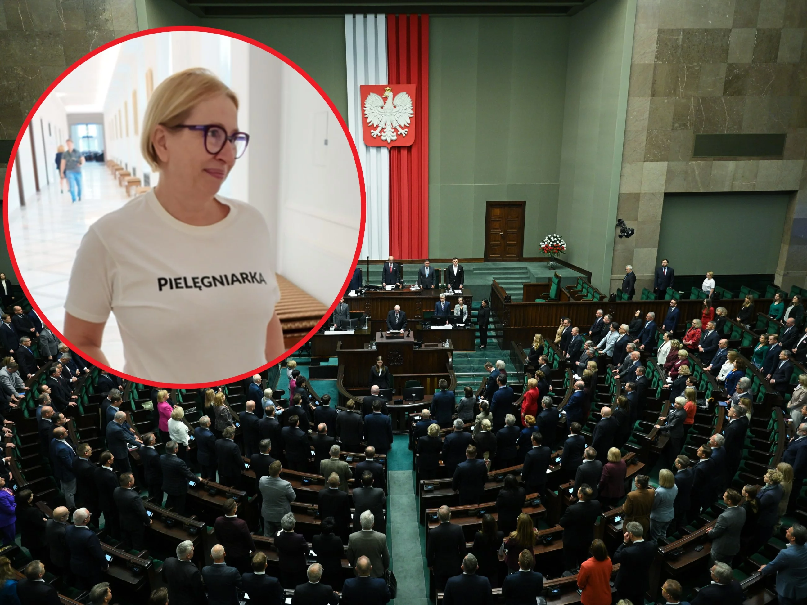 Posłanka zaskoczyła strojem w Sejmie. Uwagę przykuwa napis. „Mały performance”