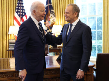 Joe Biden i Donald Tusk
