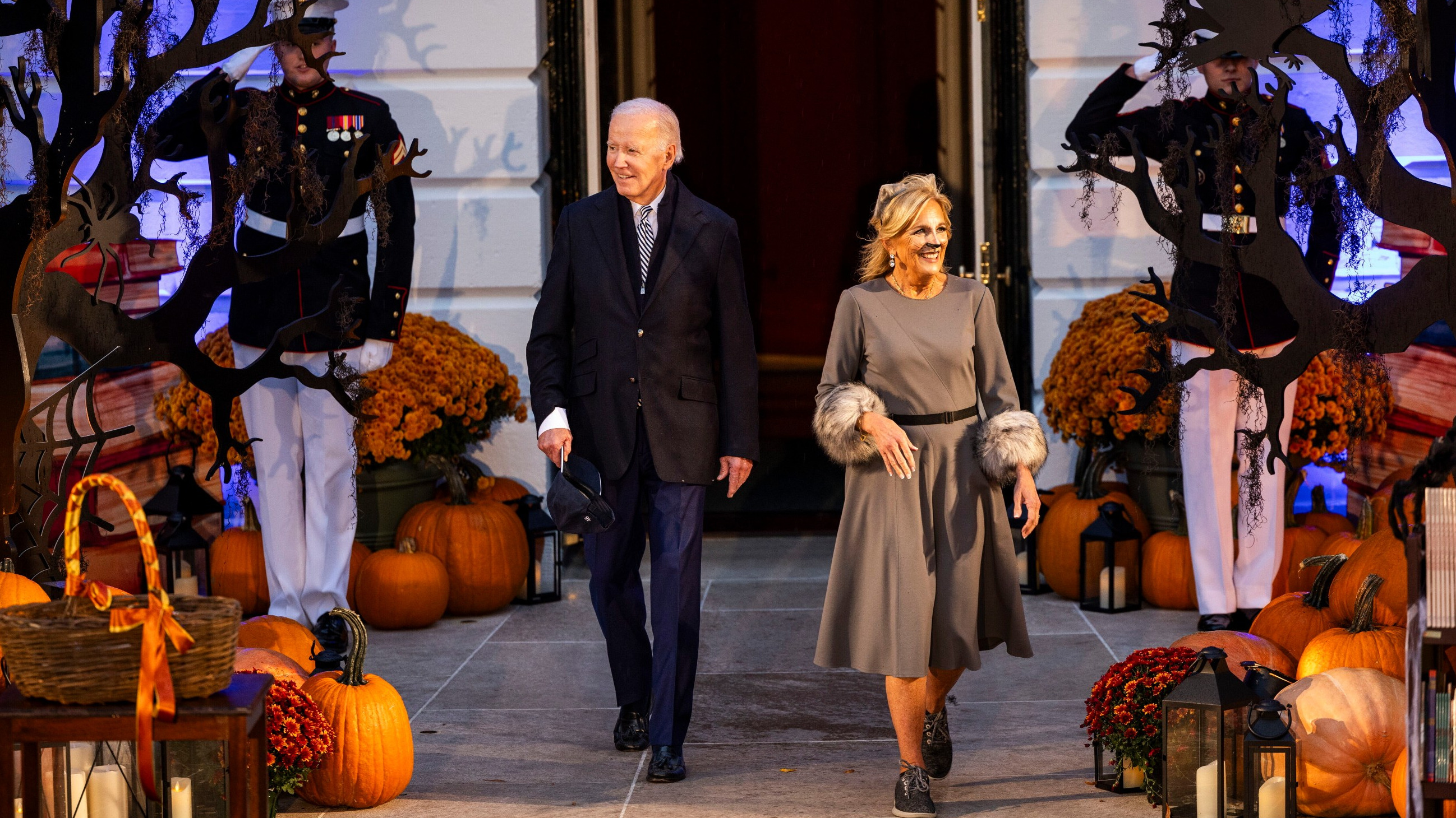 Halloween W Białym Domu Tym Przebraniem Jill Biden Skradła Show Wprost