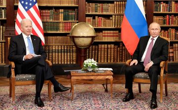 Joe Biden i Władimir Putin