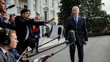 Joe Biden przed wylotem do Europy