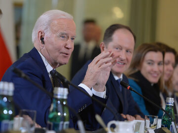 Joe Biden w Pałacu Prezydenckim