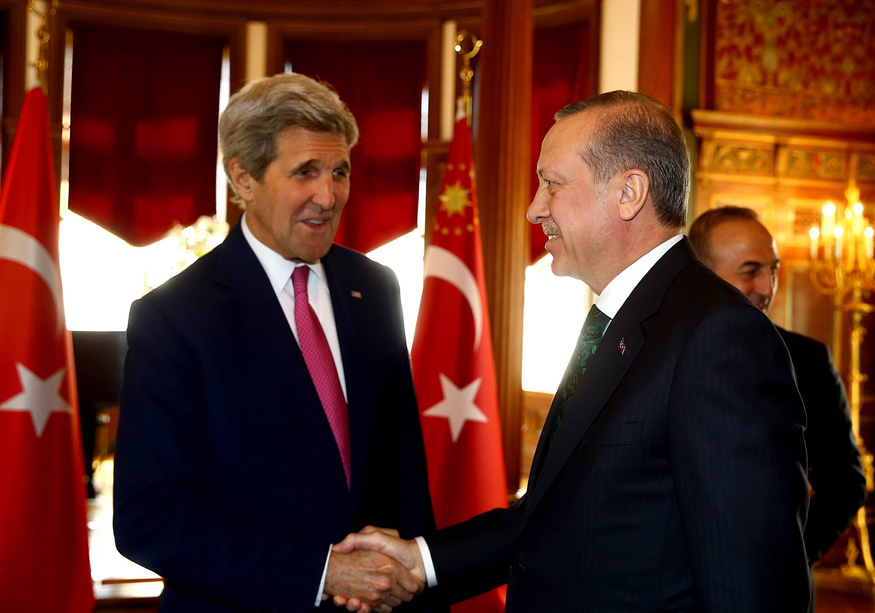 John Kerry i Recep Tayyip Erdogan