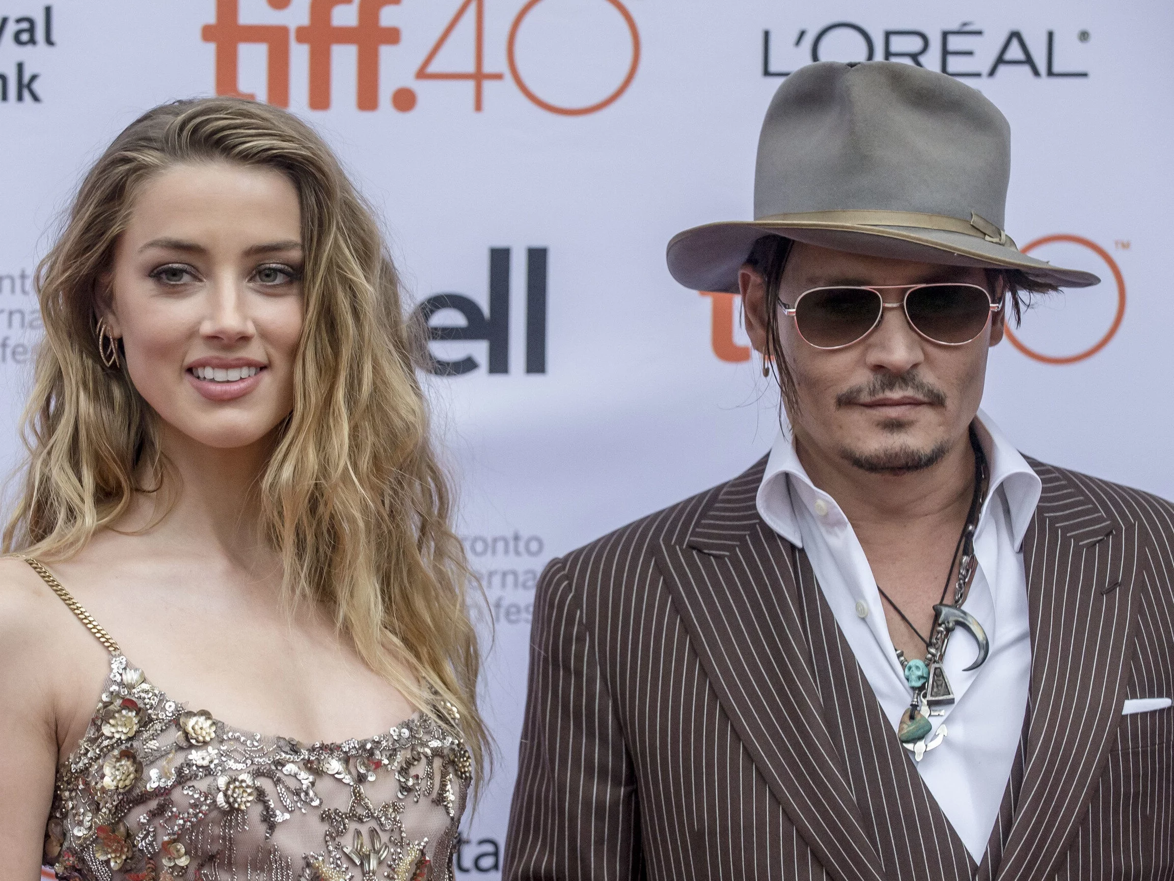 Amber Heard i Johnny Depp