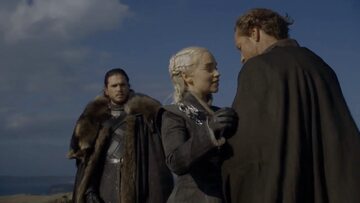 Jon Snow, Daenerys Targaryen i Jorah Tormund