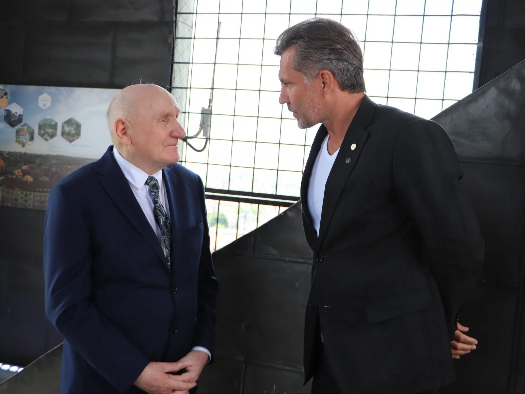 Józef Peruga i Krystian Kinastowski