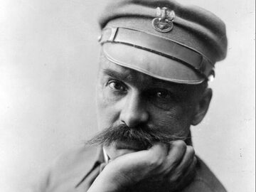 Józef Piłsudski w czasie służby w Legionach, ok. 1916 roku