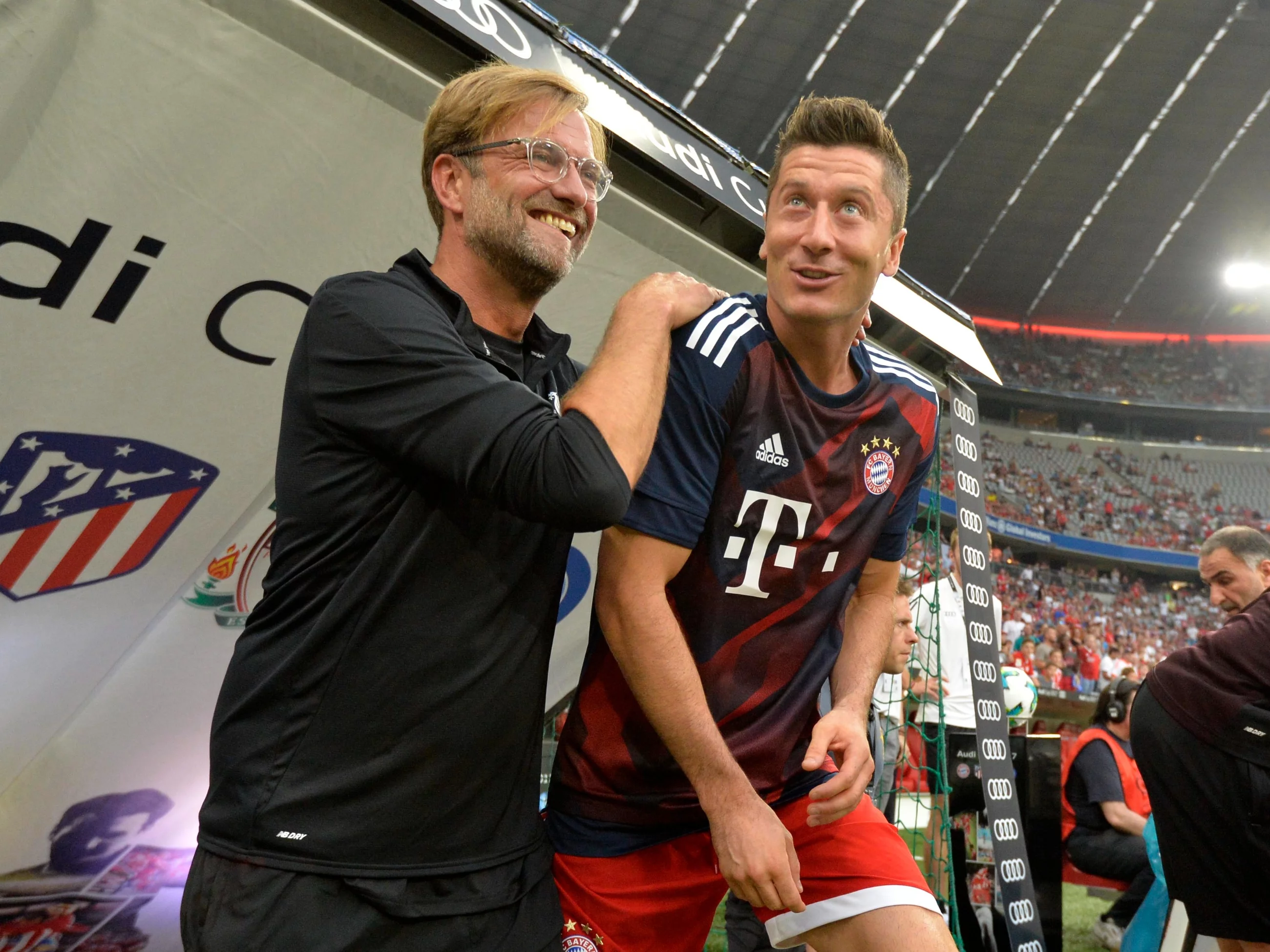 Juergen Klopp i Robert Lewandowski